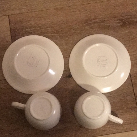 Vintage Franciscan Earthenware HACIENDA GOLD Tea Cups & Saucers USA Swir… - Picture 2 of 4